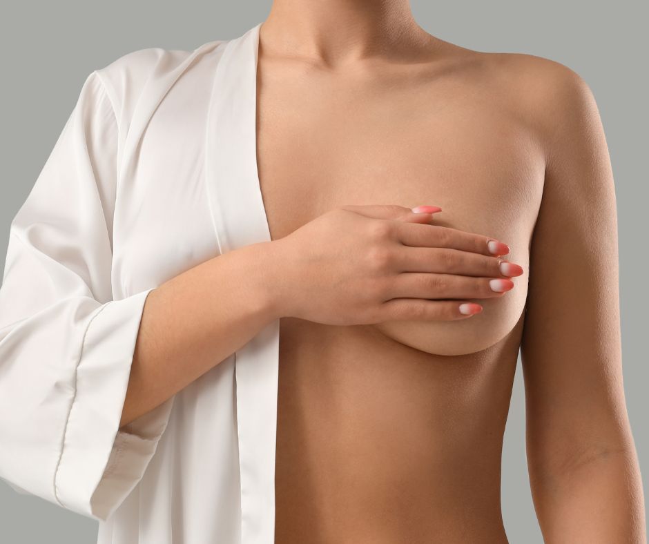 woman posing for 3D Areola Restoration